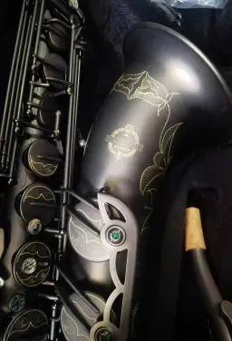 Japonês Suzuki Saxofone Tenor, Bb Tune, Antique Cobre Shell Decoração, Instrumento Musical Profissional, Acessórios Caso, Preto - Image 4