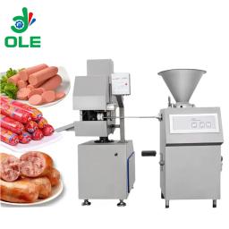 Máquina de enchimento pneumática do stuffer da salsicha do presunto da máquina de enchimento e de amarração do uso comercial - Image 3