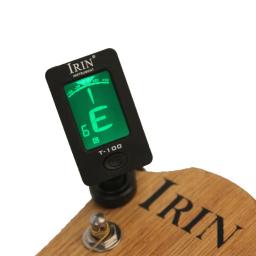 IRIN-Afinador de guitarra com clip com display LED, ajuste eletrônico para baixo elétrico acústico cromático Ukulele, acessórios de guitarra - Image 3