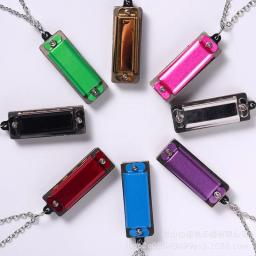 Harmonica portátil para crianças, Mini, instrumentos musicais, 4 furos, 8 tons, cor aleatória, presentes, 1pc - Image 4