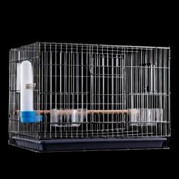 Aço inoxidável Bird Cage Acessórios, papagaio, Alimentador Casa Grande, Pet Móveis, CY50BC - Image 6