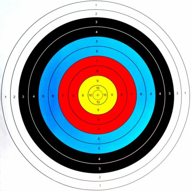 Conjunto de 10 Alvos Duráveis para Tiro com Arco e Dardos - Treinamento Prático 40x40cm