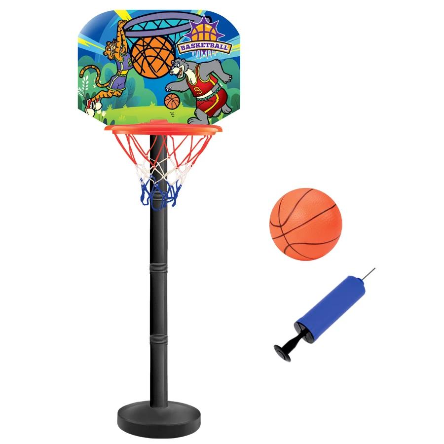 Conjunto de cesta de basquete infantil portátil, 31 '', altura ajustável, equipamento de treinamento ao ar livre, quintal, segurança, jogo esportivo engraçado - Image 1