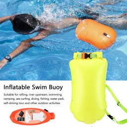 Multifuncional Swim Float Bag com cinto, Outdoor Safety Natação Boia, impermeável PVC Lifebelt, Saco de armazenamento para esportes aquáticos - Image 2