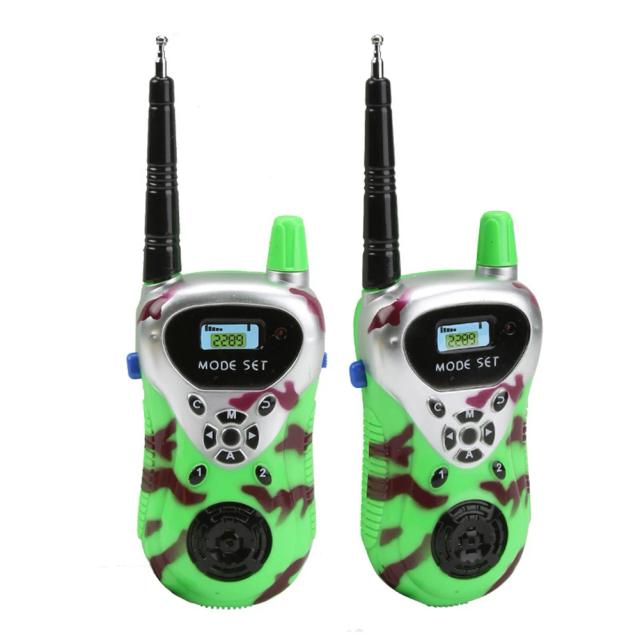 Rádio Walkie Talkie Infantil com Comunicação de Voz Simplificada - Presente Ideal para Aventura ao Ar Livre