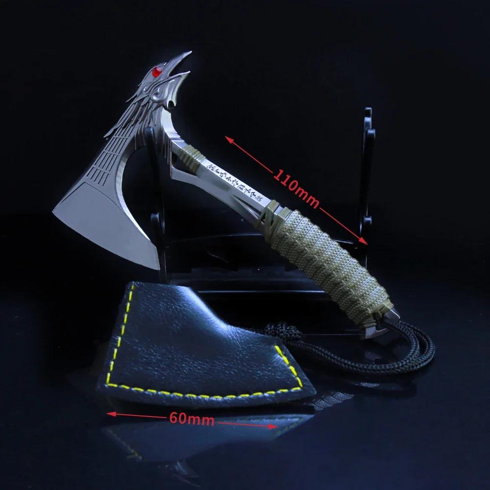 Herança Bloodhound Metal Arma de Segurança, Game Axe Blunt Katana, Coleções de perímetro, Apex Legends, Raven Bite, 15cm, Toy Gifts - Image 1