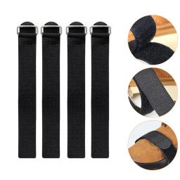 Abraçadeiras antiderrapantes para sapatos e botas, grampos de gelo, alça de cobertura, grampos de escalada, homem bandagem, 4 pcs - Image 5