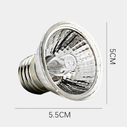 Lâmpadas UVA UVB, controlador de temperatura de aquecimento, lâmpada de répteis, aquecendo tartarugas, 25 W, 50 W, 75W, 1-2pcs - Image 6