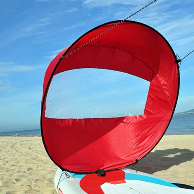 Paddle Board Sail Compacto e Portátil: Kit de Caiaque para Surf em Lagos e Oceano