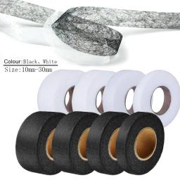 Fita adesiva de tecido dupla face, fita Hhem, fita de engomar, acessórios de costura DIY, 70 jardas por rolo - Image 1
