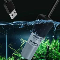 Aquecedor Submersível Ajustável para Aquário, Display Digital, Controlador de Temperatura Externo, USB, 18-34 °C, 20W, 25W - Image 3