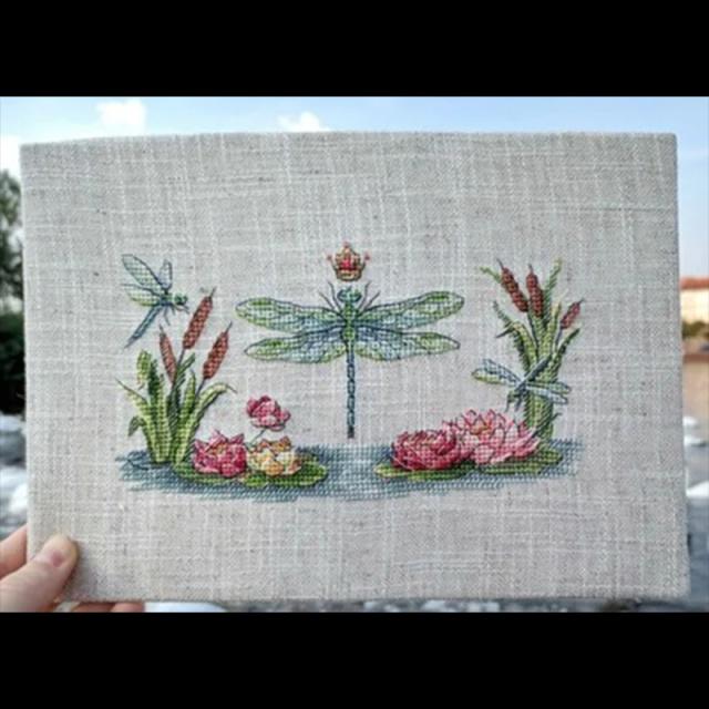 Kit Completo de Bordado em Ponto Cruz para Artesanato - Conjuntos de Pinturas, Agulhas e Passatempo 14CT 18CT
