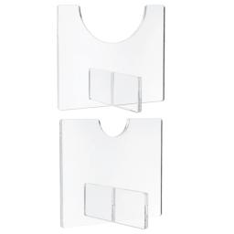 2 pçs suporte de beisebol de madeira bat morcegos softball cavaletes suportes infláveis suporte de exibição transparente fixado na parede - Image 6