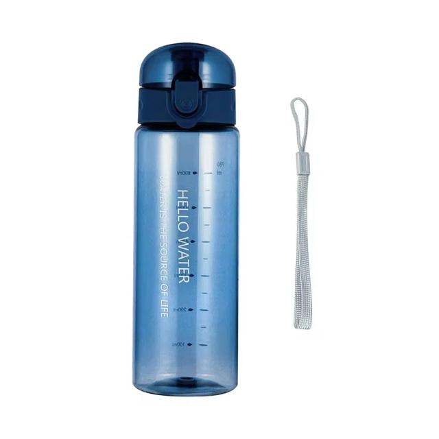 Garrafa de Água de 780ml com Tampa à Prova de Vazamento - Drinkware Portátil e Reutilizável para Crianças e Atividades Esportivas