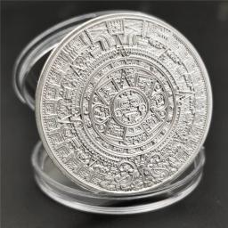 Uma Onça Troy 999 Moeda de Prata Fina, Copiar Medalha América, Crachá Comemorativo, Não-moeda, Moeda México Blister Colecionável - Image 1