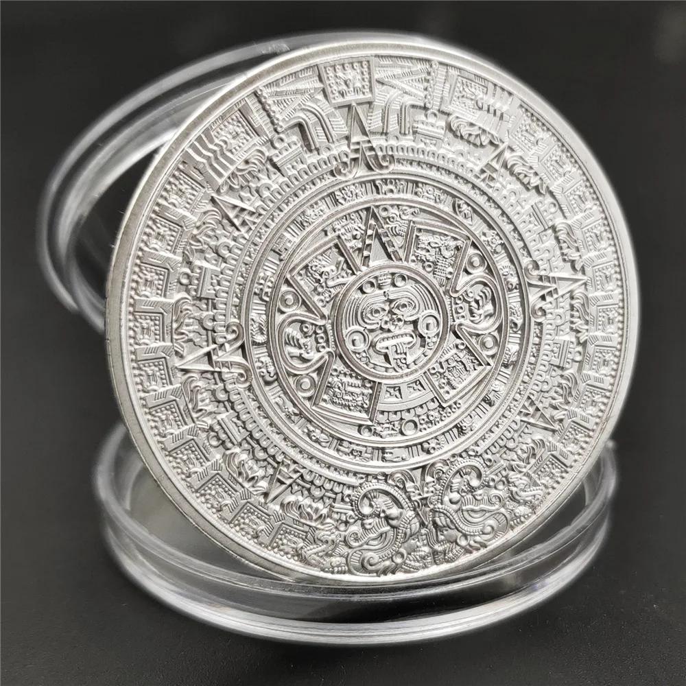 Uma Onça Troy 999 Moeda de Prata Fina, Copiar Medalha América, Crachá Comemorativo, Não-moeda, Moeda México Blister Colecionável - Image 1