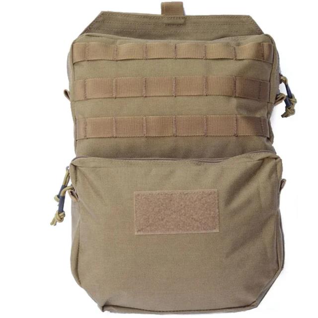 Mochila Tática de Hidratação para Airsoft e Caça com Sistema Molle e Bolsa Expansível para Caminhadas