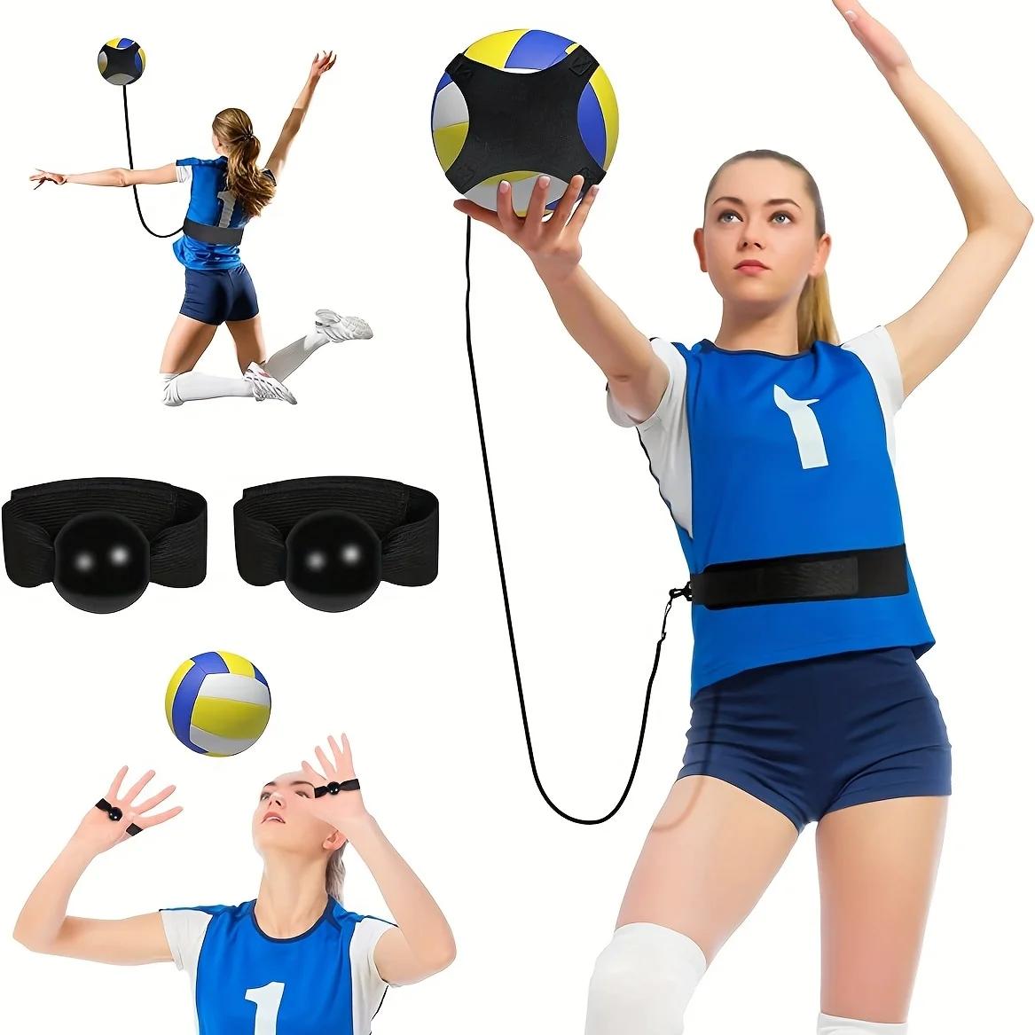 Kit de Equipamento de Treino de Vôlei, Treinador, Treinador, Spike Like, A Pro, Ajuste para 20-46 Cintura, Cordão Reforçado, Aid Solo - Image 1