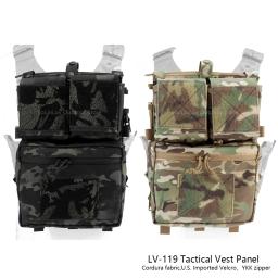 Avançado Painel Tático Mochila, Transportadora de Placa, Bolsa, Caça, Airsoft Vest, Acessórios para LV-119, Assalto Vest - Image 1
