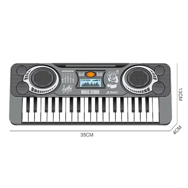 Órgão Eletrônico 61 Teclas Instrumento Musical Portátil para Iniciantes