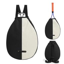 Lightweight Crossbody Racket Carry Bag para homens e mulheres, mochila de tênis, esportes ao ar livre, raquete Cover, Badminton Bag - Image 4