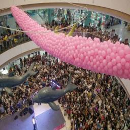 Rede de gota de balão para festa de casamento, shopping, atividades, decoração de teto, adereços de fabricação, decoração de chá de bebê, fornecimento de festa - Image 6
