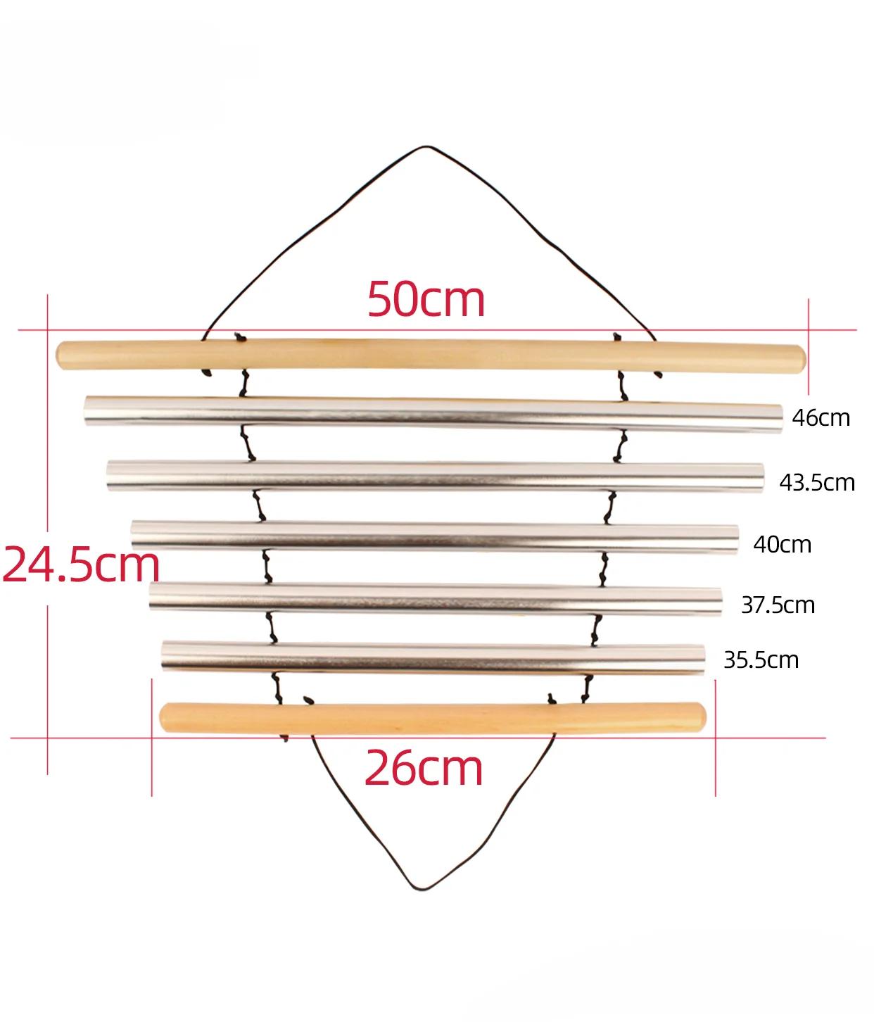 Mão profissional Beam Bells, Beat Tuning Beam, 7 Tone Therapy, Niche Healing, Percussão Instrument, Meditação, 9 Tone - Image 1