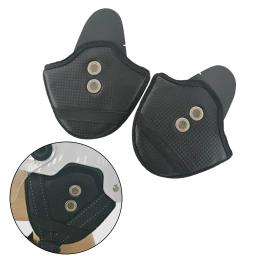 PU couro motocicleta capacete Earmuffs, proteção auricular durável, prático, 2pcs - Image 4