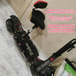Universal Comfort Gel Triciclo Saddle Seat, Scooter elétrico, bicicleta, suporte para encosto, capa de couro PU, acessórios de bicicleta - Image 2