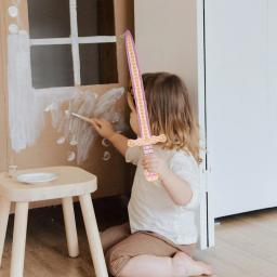 Esgrima infantil jardim de infância desempenho prop coroa ao ar livre cosplay crianças espumas espadas brinquedo - Image 3