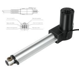 Atuador linear telescópico de alta impulso de grau industrial 6000N 24V DC faixa de curso de elevação alternativa elétrica 30-1000mm - Image 5