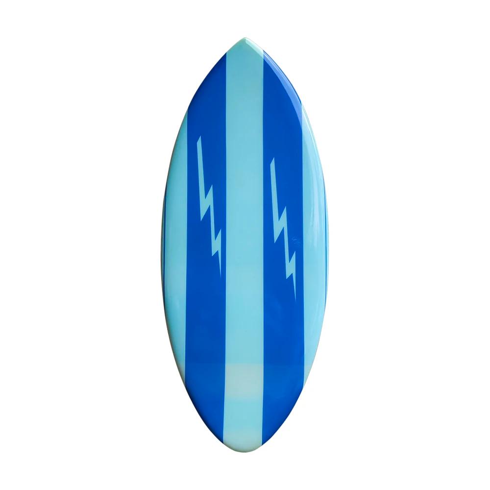 Prancha portátil azul para esporte aquático, prancha de surf personalizável, EPS, epóxi, fibra de vidro, 12x52x2cm - Image 1