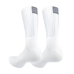 Legal novo meias de ciclismo verão respirável antiderrapante silicone pro competição aero esportes bicicleta correndo meias calcetines ciclismo - Image 3