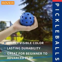 Pickleball 74mm durável 40 furos ao ar livre 6/12/24 pçs pickleballs 26g ao ar livre para competição pickleball pacotes de pickleballs - Image 6