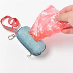 Dispensador de animais de estimação, suprimentos de limpeza para cocô de cachorro, suporte com corda, caixa de lixo para limpeza de resíduos, produtos para animais de estimação - Image 1