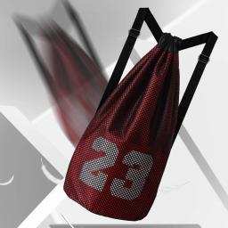 Saco De Armazenamento De Basquete Saco De Ombro De Grande Capacidade, saco De Treinamento Esportivo, saco De Cordão De Feixe Portátil, 1Pc - Image 1