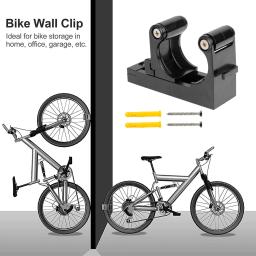 Clipe de parede da bicicleta ajustável montagem rack mtb estrada armazenamento pendurado gancho titular ciclismo estacionamento fivela na garagem casa - Image 1