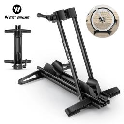 West Biking-Bicycle Stand Rack, Duplo Pole, Dobrável, Interior, Chão, Piso, Bike Rack, Bike Rack - Image 1