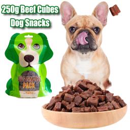 Petiscos mastigáveis para cães pequenos, Grão de carne, Petiscos Interativos, Limpeza dos dentes, Cão de estimação, 250g - Image 1