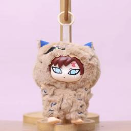 Naruto besta de cauda série brinquedos de pelúcia bonito sasuke sakura bonecas de vinil kawaii gaara hinata kakashi saco chaveiros para presente aniversário - Image 3