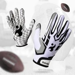 Luvas de proteção de rebatidas de beisebol antiderrapantes profissionais, Luvas de futebol americano para homens, Luvas para caminhadas e acampamento - Image 1