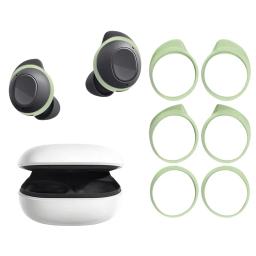 Silicone antiderrapante asa dicas para Samsung Galaxy Buds FE, Bluetooth, fone de ouvido com cancelamento de ruído, eartips, 3 pares, 2023 - Image 2