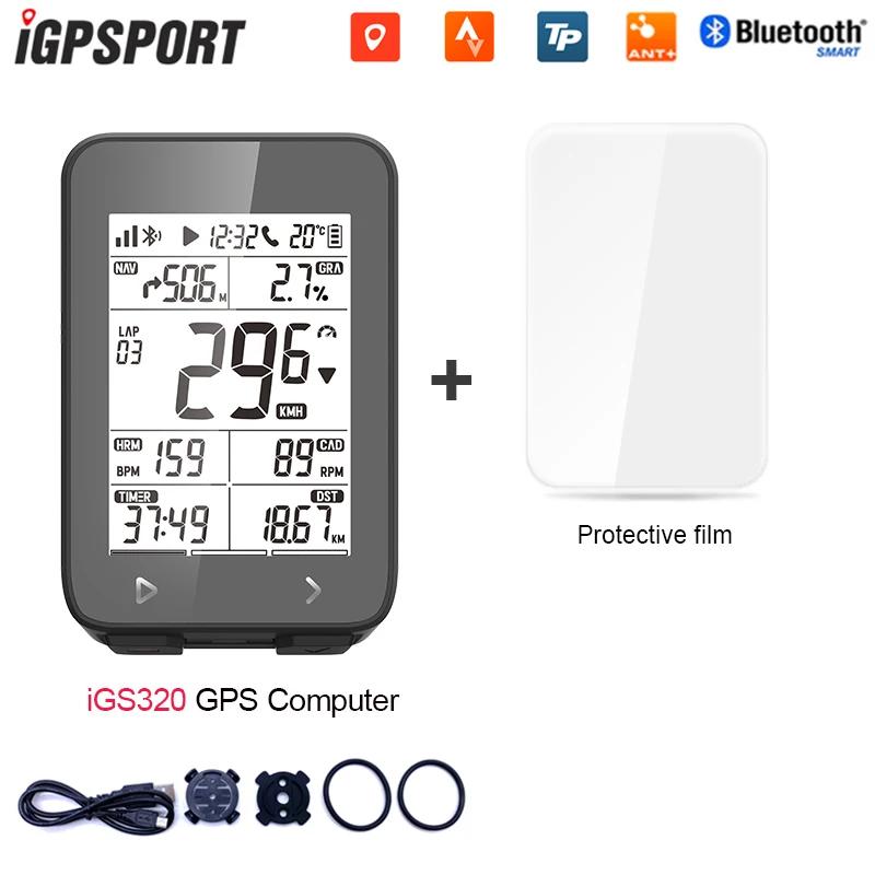 IGPSPORT-IGS320 Computador De Bicicleta, Global, Mapa Offline, Odômetro De Ciclismo, IGS 320, Suporte De Mudança Eletrônica, Treinador Inteligente - Image 1