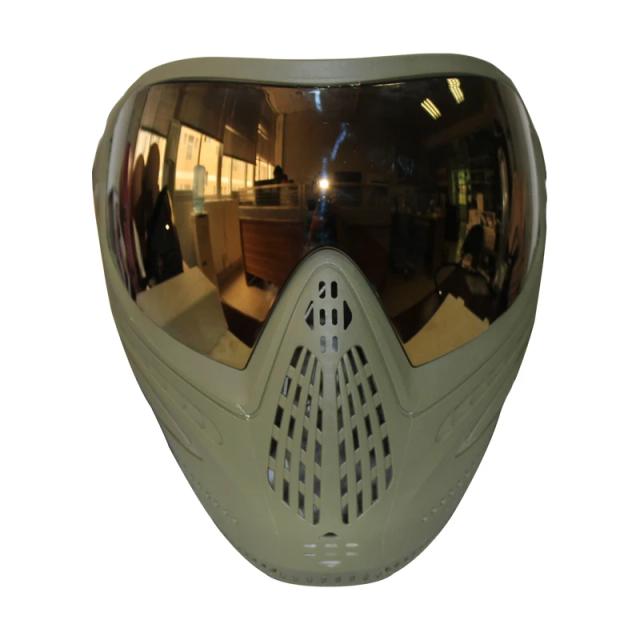 Máscara Tática de Airsoft e Paintball com Dupla Camada e Óculos Coloridos