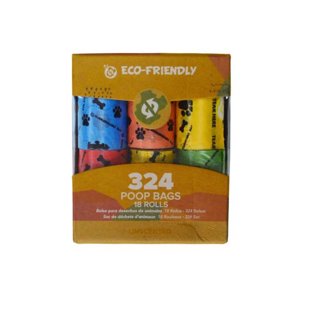 Sacos Biodegradáveis para Resíduos de Animais de Estimação - EPI Pet Lixo Bag com Opções de 4, 8 e 18 Rolos