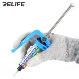 Relife RL-062D economia de trabalho 5-10cc pasta de solda impulsionador máscara de solda uv empurrador de óleo de soldagem de tinta para ferramentas de reparo de placa-mãe - Image 1