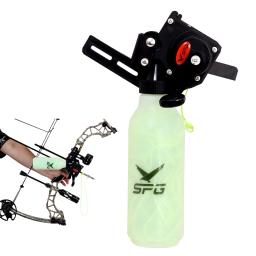 Tiro com arco Bowfishing Reel ferramenta com corda para recurvo composto, pesca, caça, arco e seta Acessório, 40m, 20m - Image 1