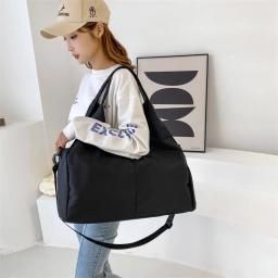 Sólido tapete de yoga saco ginásio bolsas de fitness para mulheres homens treinamento sac de esportes viagem gymtas náilon esportes ao ar livre tas sporttas - Image 4