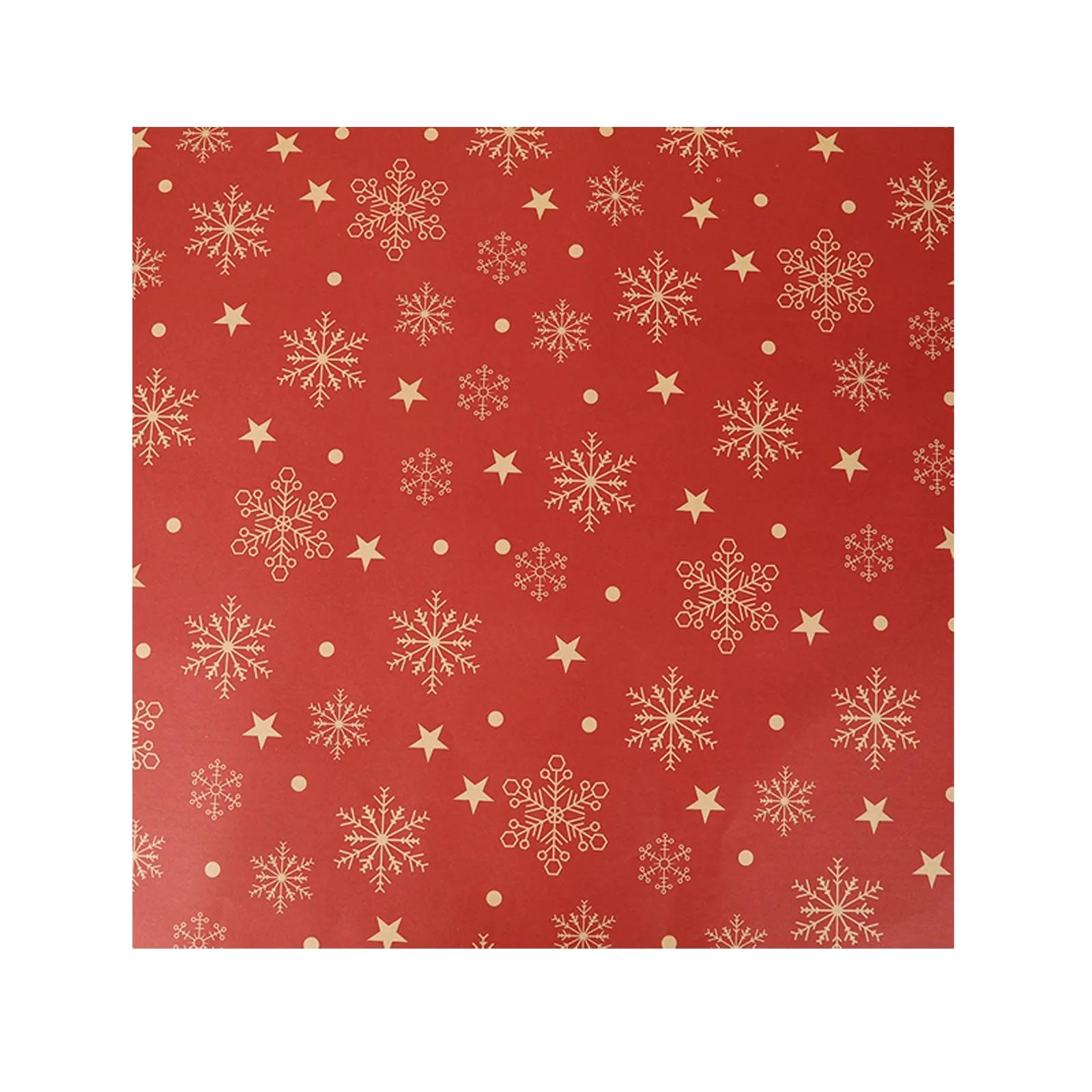 Lindos Presentes De Papel Artesanal, Papel De Embrulho, Papel De Embrulho, Estilo Europeu, Kraft, Natal, Ano Novo, Presente De Aniversário - Image 1