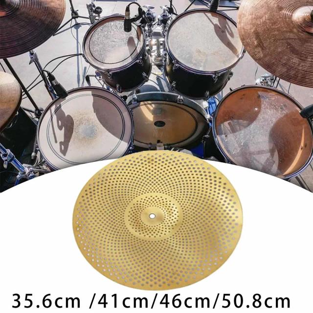 Substituição de Cymbals para Bateria: Acessórios de Percussão de Baixo Volume para Bateristas em Palco